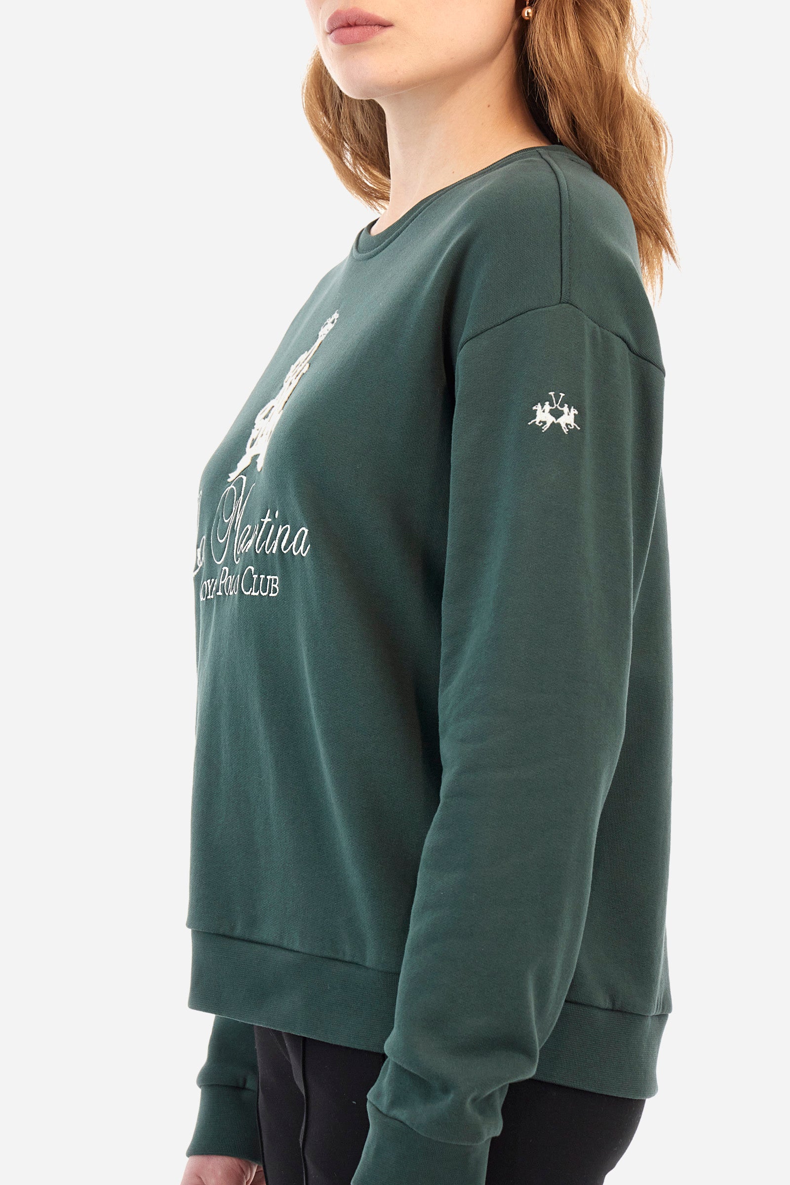 Sweatshirt aus Baumwolle, Regular Fit – Zelie