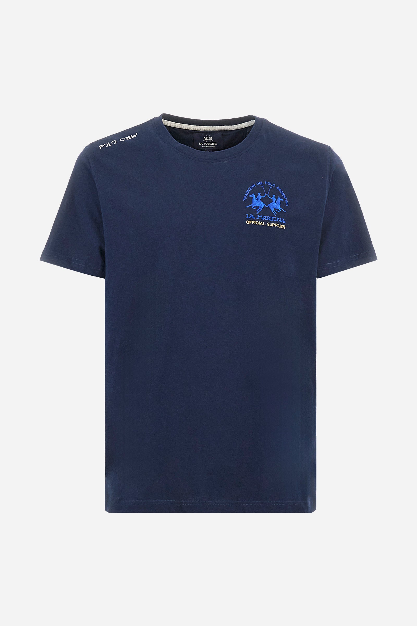 Team T-shirt with embroidery and back print - Arata