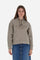 Women’s hoodie with long sleeves in 100% cotton french terry, solid colour with a velvety and warm touch. The hood is lined in tone-on-tone jersey and finished with a velvet drawstring. The chest graphic recalls the refined aesthetics of the Royal Polo theme, while the small brand logo is tone-on-tone embroidered on the sleeve. The model wears size L. - Moon Rock
