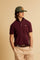 Men’s stretch piqué polo with tricolor logo - Eduardo