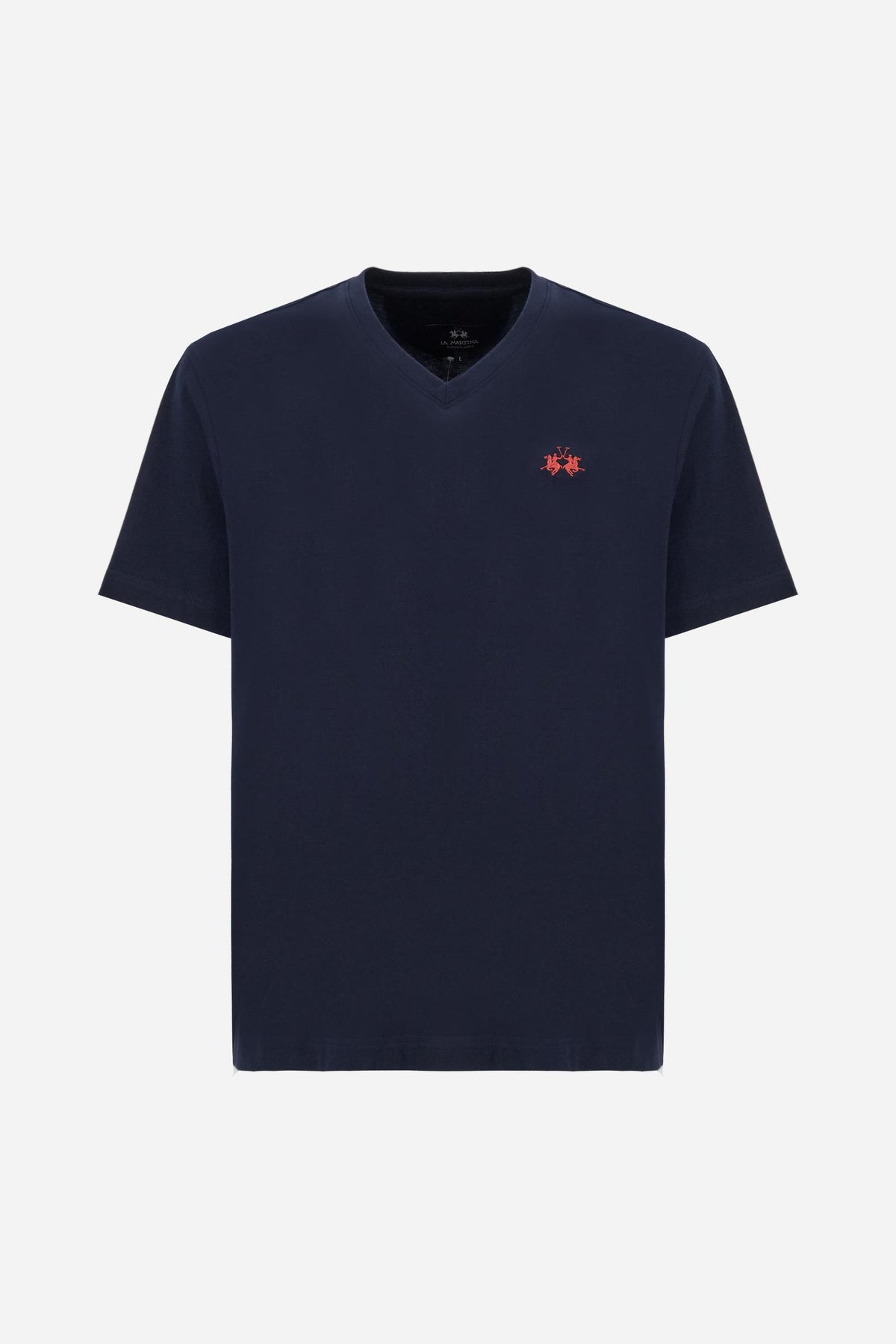 Men's short sleeve V-neck T-shirt regular fit - Diego