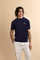 Pull homme col rond en coton et soie - Carbonell