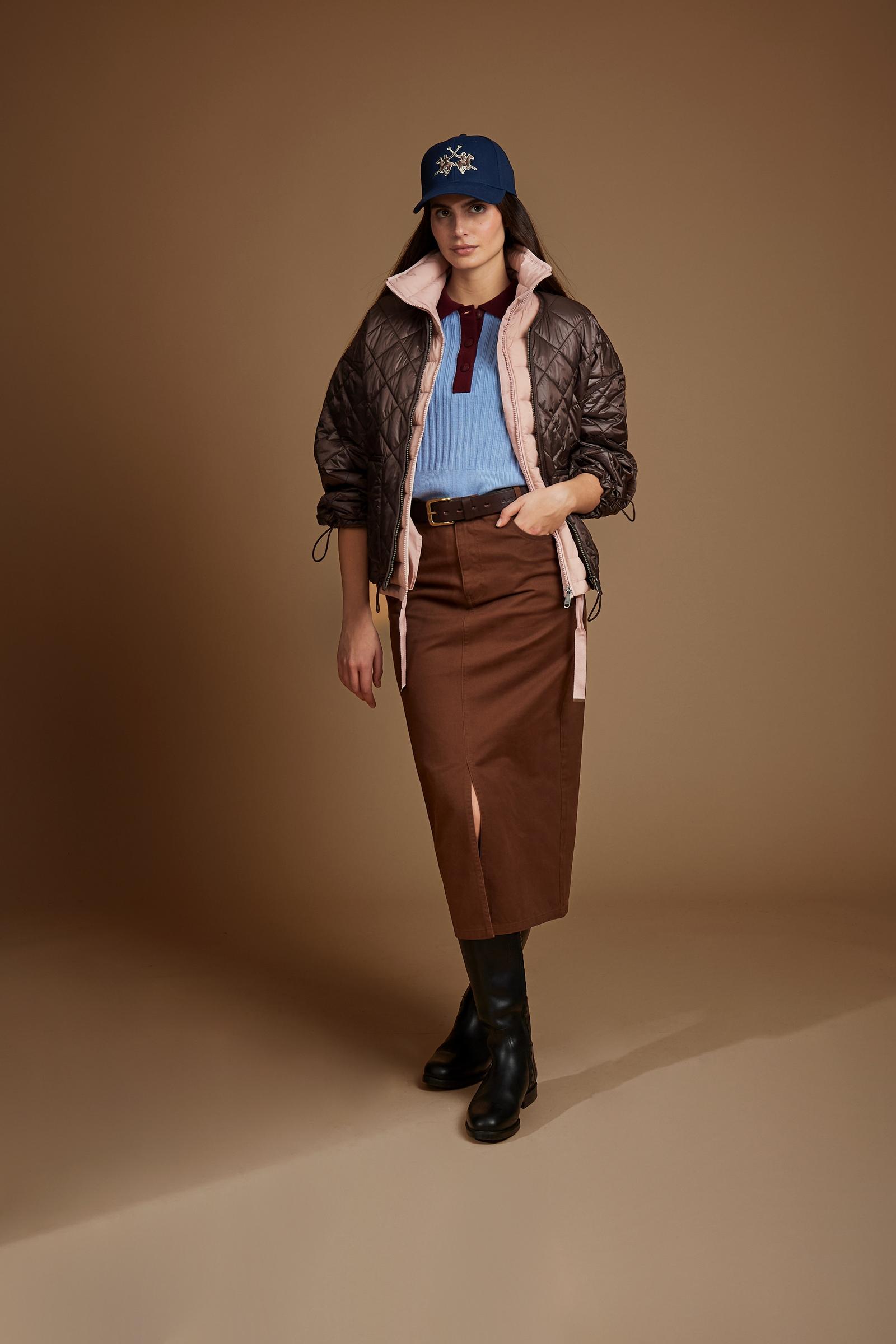Women's iridescent quilted nylon jacket - Dominga