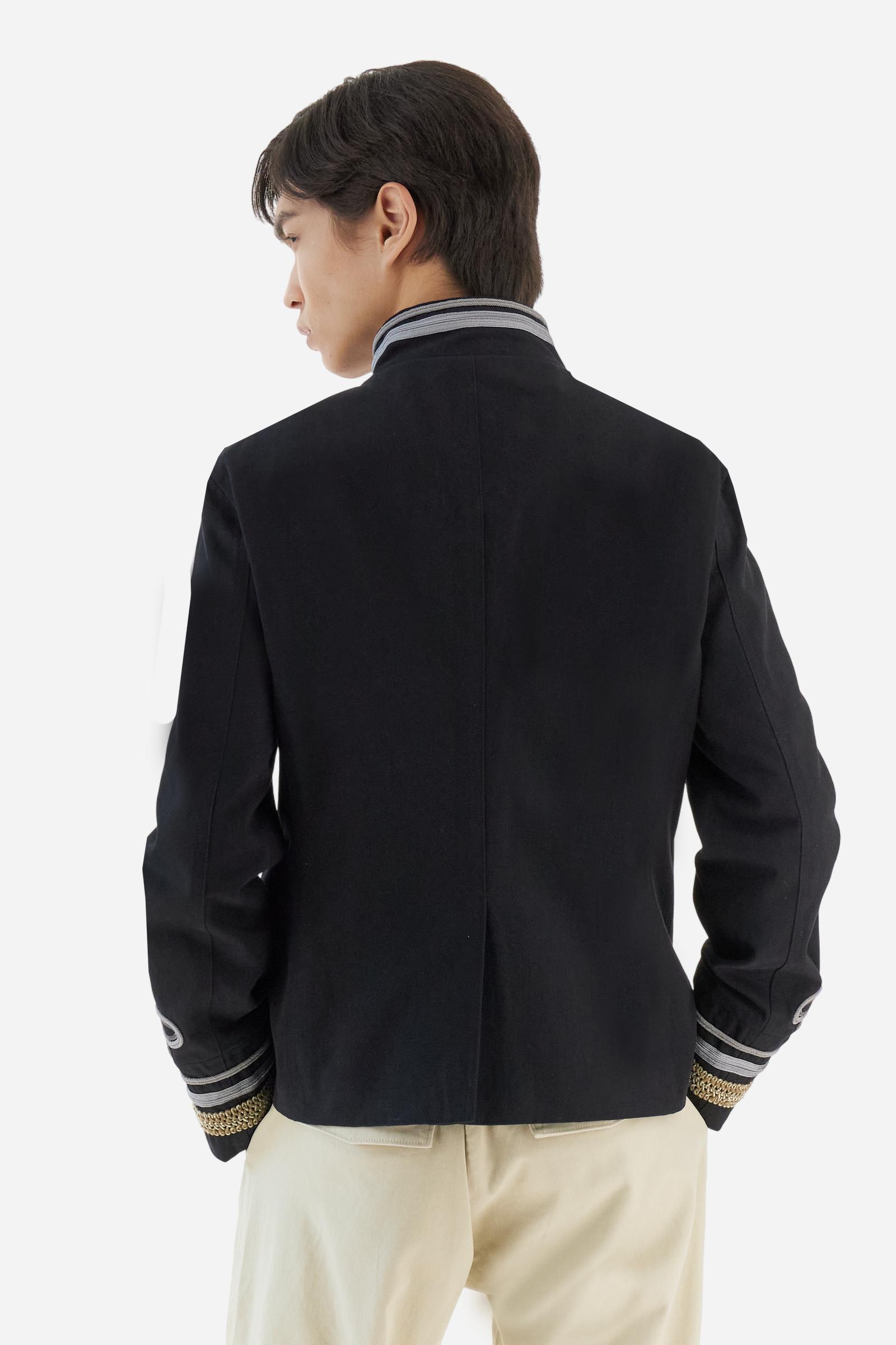 Men's full-zip cotton jacket from the Guards line - Briar