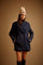 Women's double-breasted wool blend coat - Elizabeth