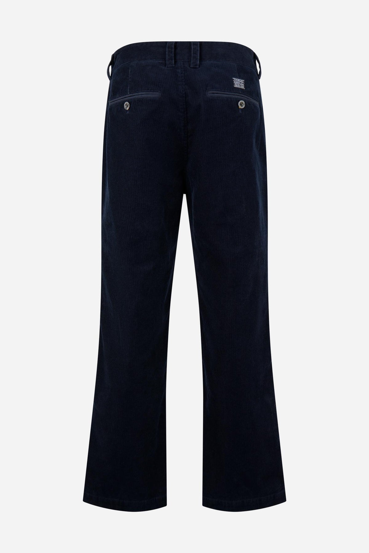 Pantalone uomo chino in velluto millerighe di cotone - Edoardo