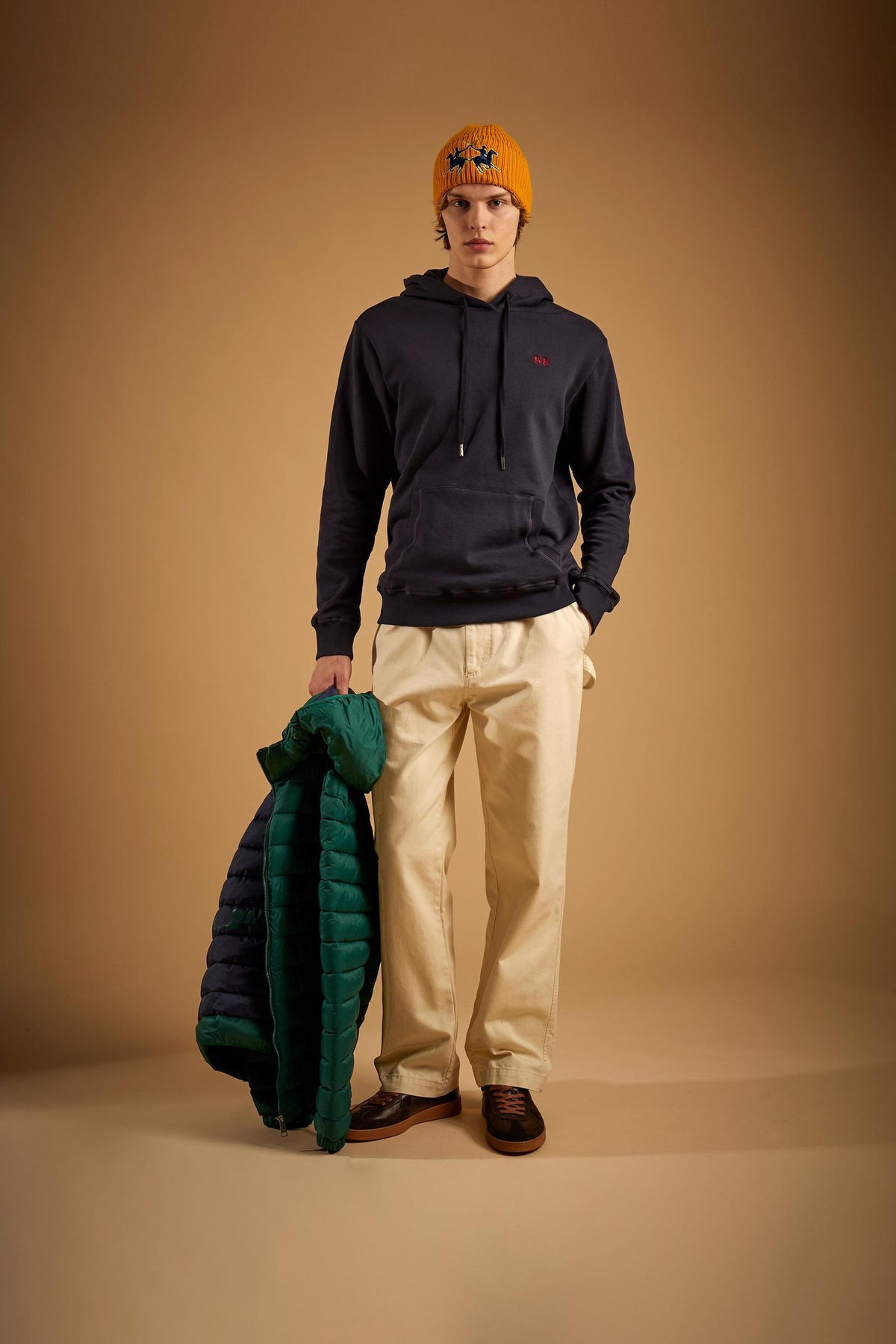 Herren Kapuzenpullover aus angerauter Baumwolle - Chaco