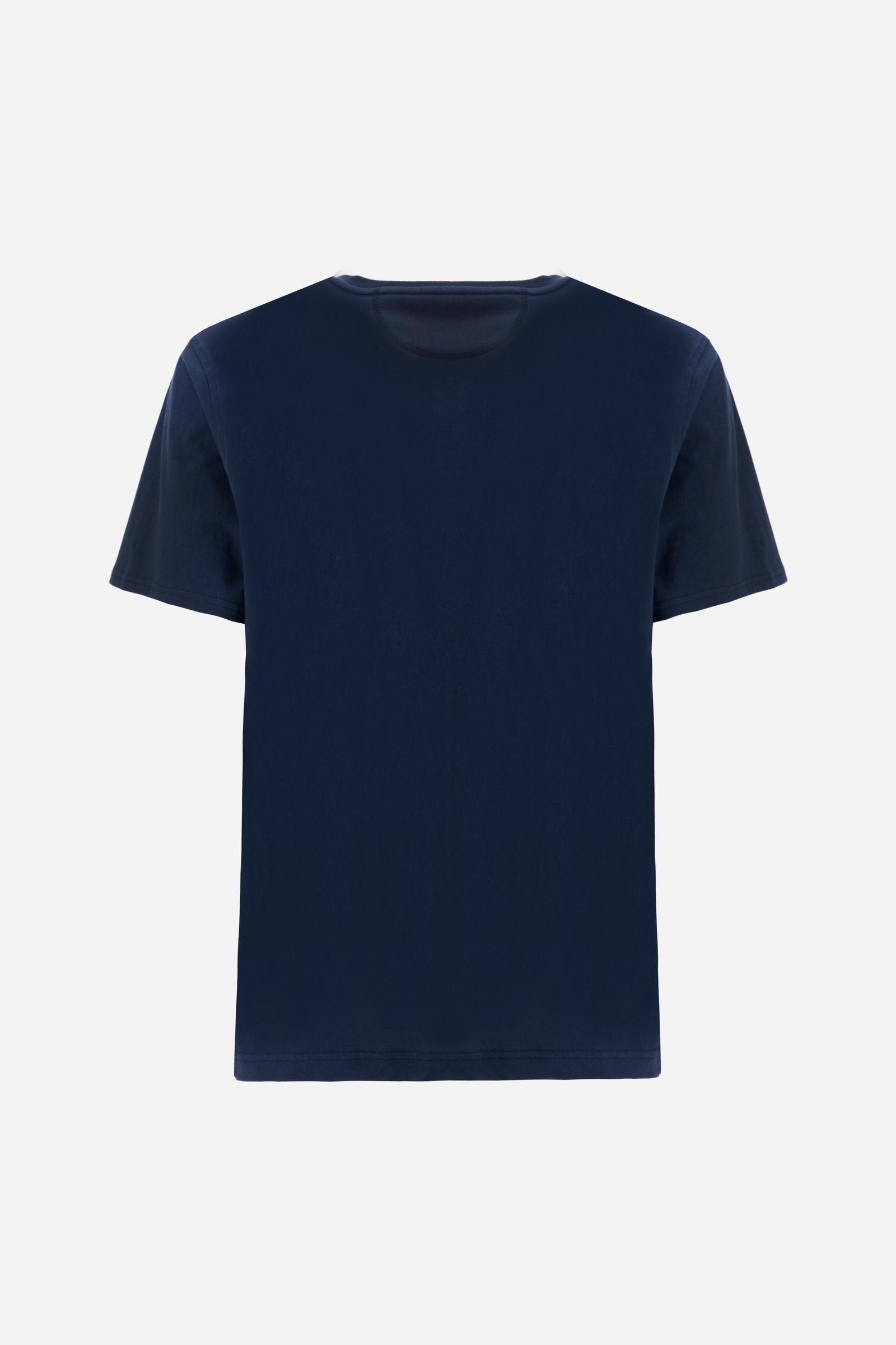 Men’s cotton T-shirt with Team logo - Bienvenido